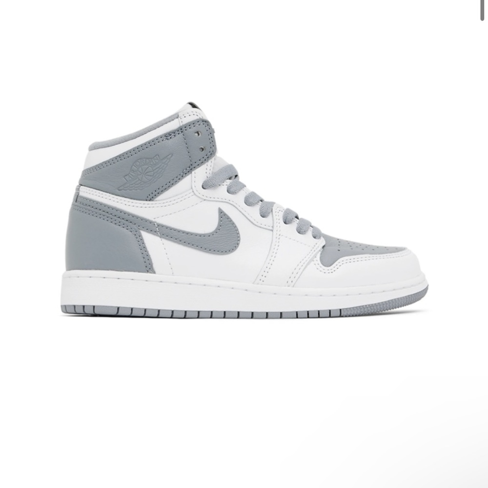 White & Grey Jordan 1s